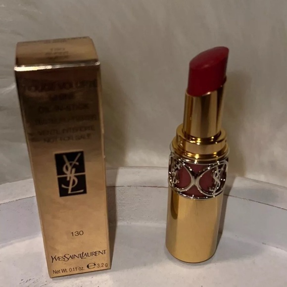Yves Saint Laurent Other - YSL Rouge Volupte Shine Oil In Stick Lipstick  130 Burnt Suede
